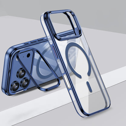 iPhone 17 Pro Max Kılıf M-safe Şarj Özellikli Wlons Standlı Efsane Kılıf