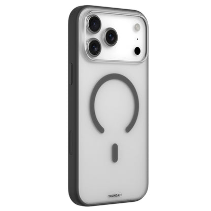 iPhone 17 Pro Max Kılıf M-safe Şarj Özellikli Youngkit Clear Serisi Kılıf