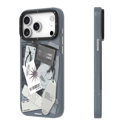 iPhone 17 Pro Max Kılıf M-Safe Şarj Özellikli Youngkit Different Dimension Serisi Kılıf