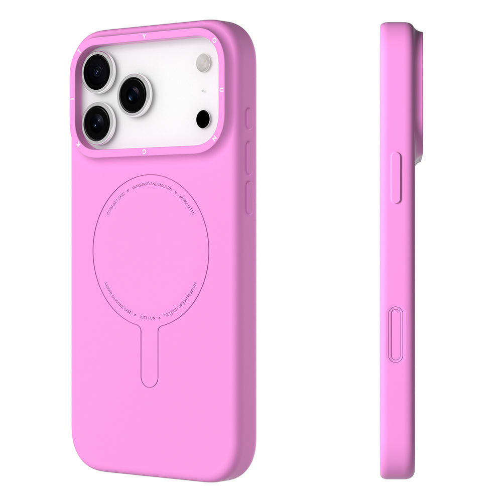 iPhone 17 Pro Max Kılıf M-Safe Şarj Özellikli Youngkit Morandi Serisi Kılıf