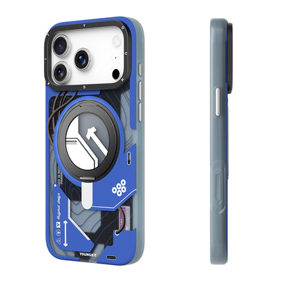 iPhone 17 Pro Max Kılıf M-safe Şarj Özellikli Youngkit Starship Serisi Kılıf