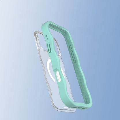 iPhone 17 Pro Max Kılıf M-safe Şarj Özellikli Youngkit Wave Matte Serisi Kılıf