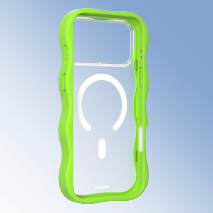 iPhone 17 Pro Max Kılıf M-safe Şarj Özellikli Youngkit Wave Matte Serisi Kılıf