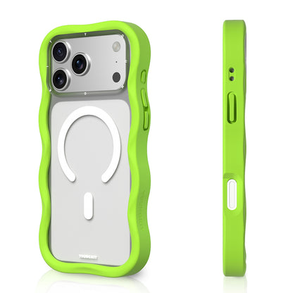 iPhone 17 Pro Max Kılıf M-safe Şarj Özellikli Youngkit Wave Matte Serisi Kılıf