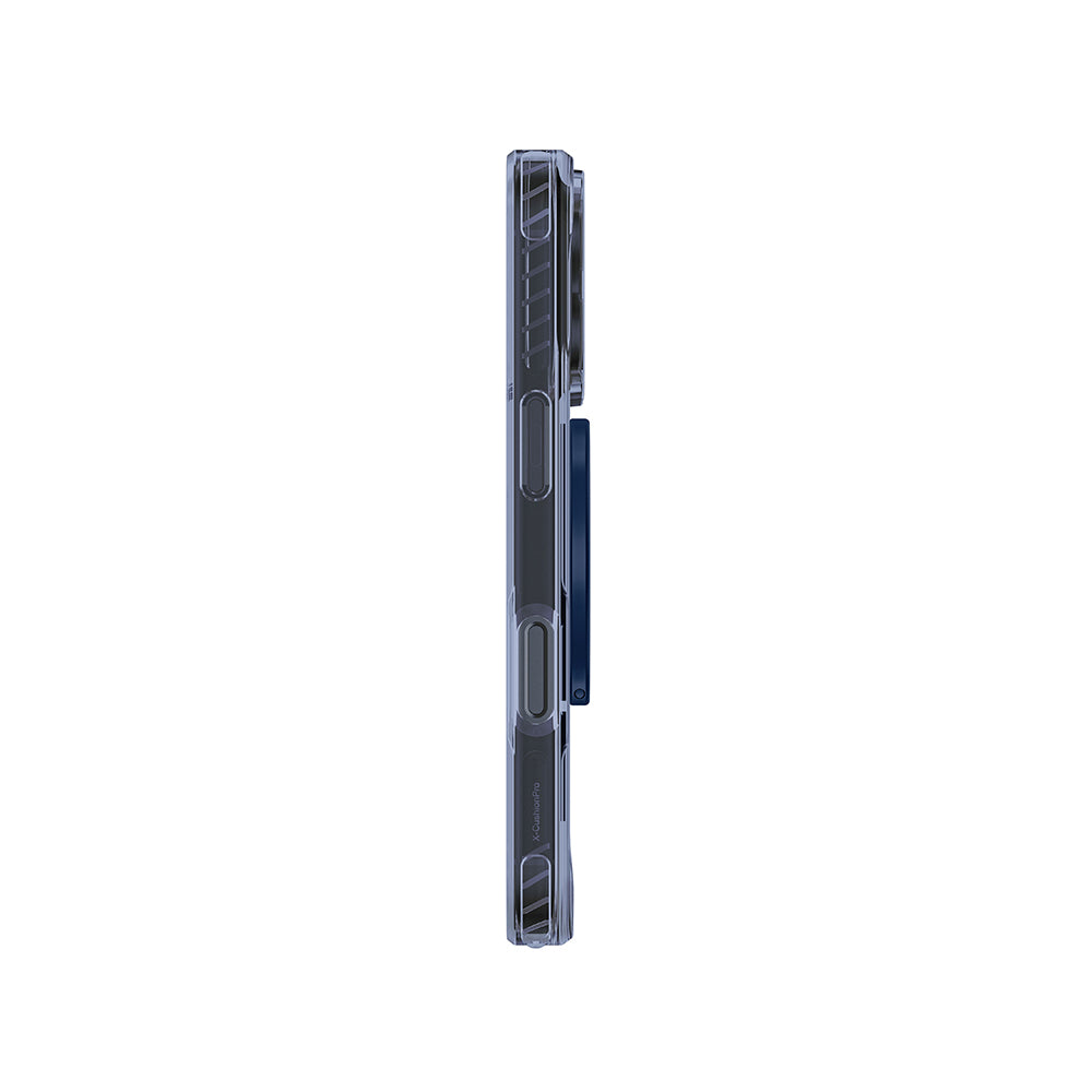 Apple iPhone 17 Pro Max Kılıf M-safe Şarj Özellikli Yüzük Standlı Amazingthing Titan Pro Serisi Kapak Turuncu