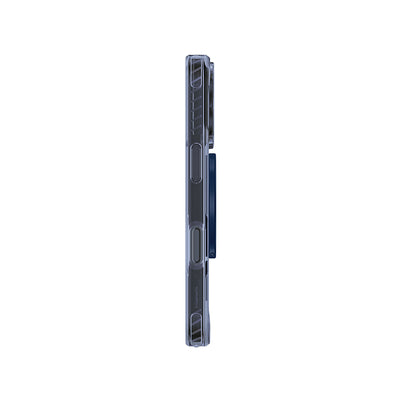Apple iPhone 17 Pro Max Kılıf M-safe Şarj Özellikli Yüzük Standlı Amazingthing Titan Pro Serisi Kapak Mavi