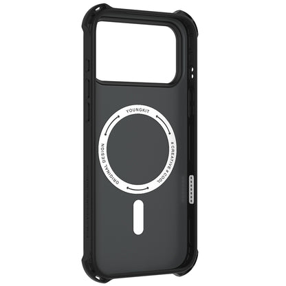 iPhone 17 Pro Max Kılıf Mat Renkli Tasarım Youngkit True Color Serisi Kılıf