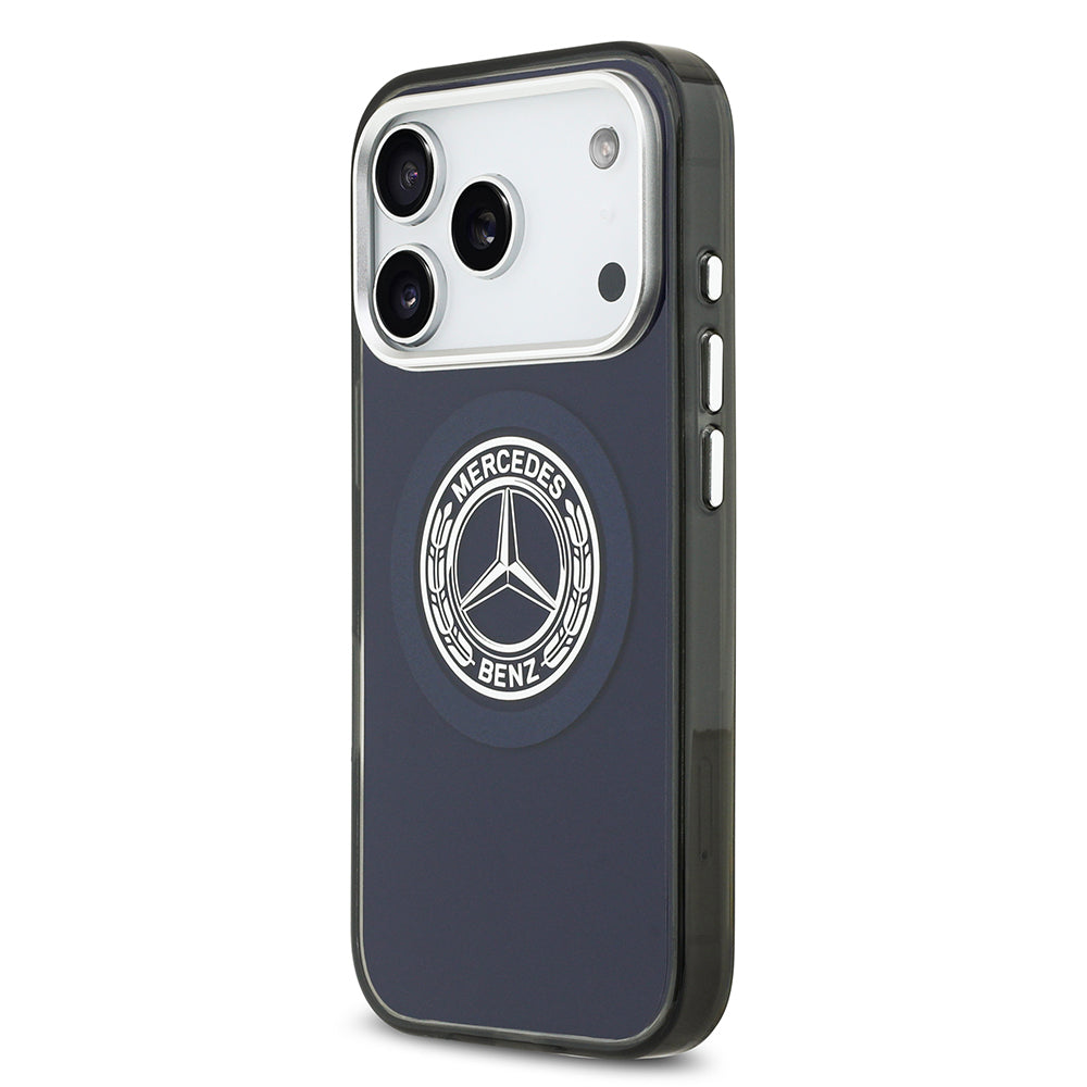 iPhone 17 Pro Max Kılıf Mercedes Benz Orjinal Lisanslı M-safe Şarj Özellikli Çift Katmanlı PC Nostaljik Yıldız Dizayn Kılıf