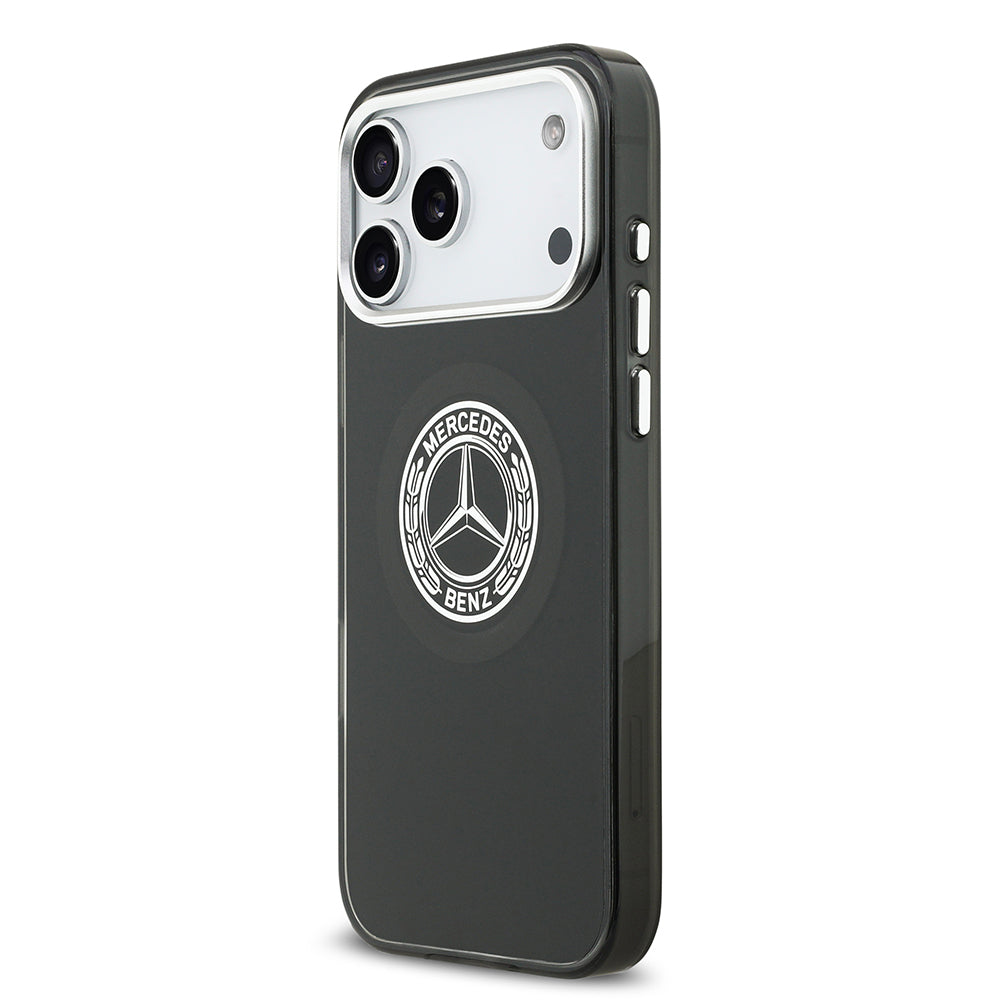 iPhone 17 Pro Max Kılıf Mercedes Benz Orjinal Lisanslı M-safe Şarj Özellikli Çift Katmanlı PC Nostaljik Yıldız Dizayn Kılıf