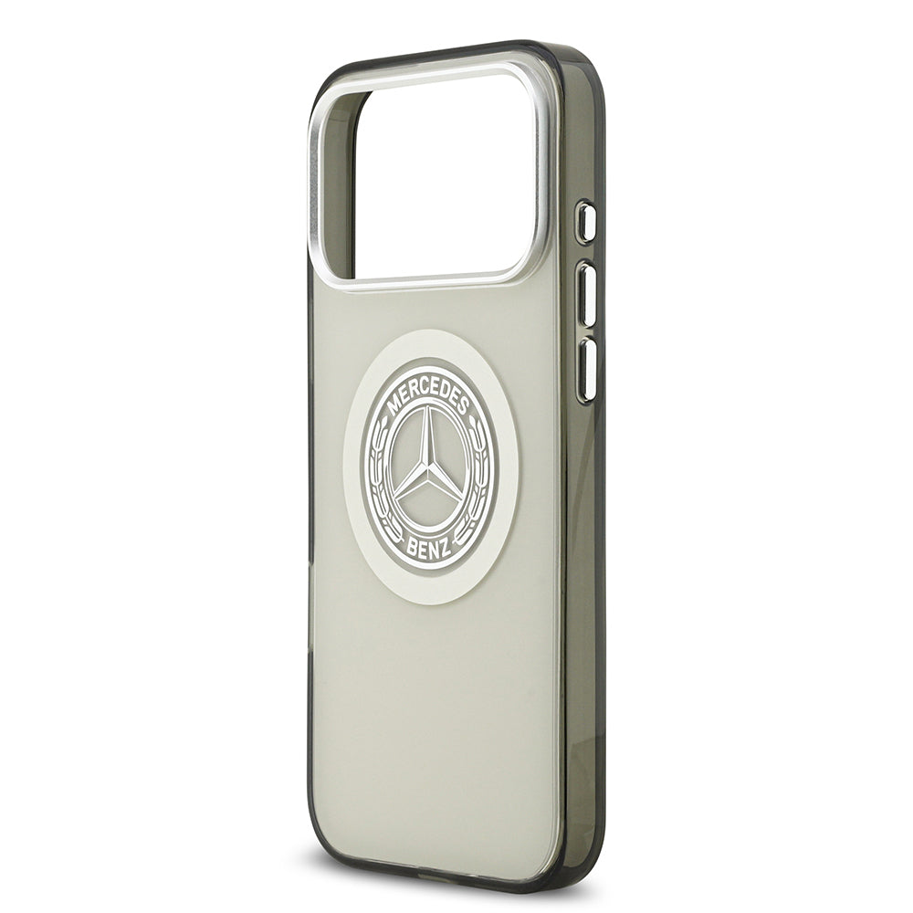 iPhone 17 Pro Max Kılıf Mercedes Benz Orjinal Lisanslı M-safe Şarj Özellikli Çift Katmanlı PC Nostaljik Yıldız Dizayn Kılıf