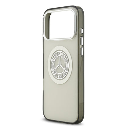 iPhone 17 Pro Max Kılıf Mercedes Benz Orjinal Lisanslı M-safe Şarj Özellikli Çift Katmanlı PC Nostaljik Yıldız Dizayn Kılıf