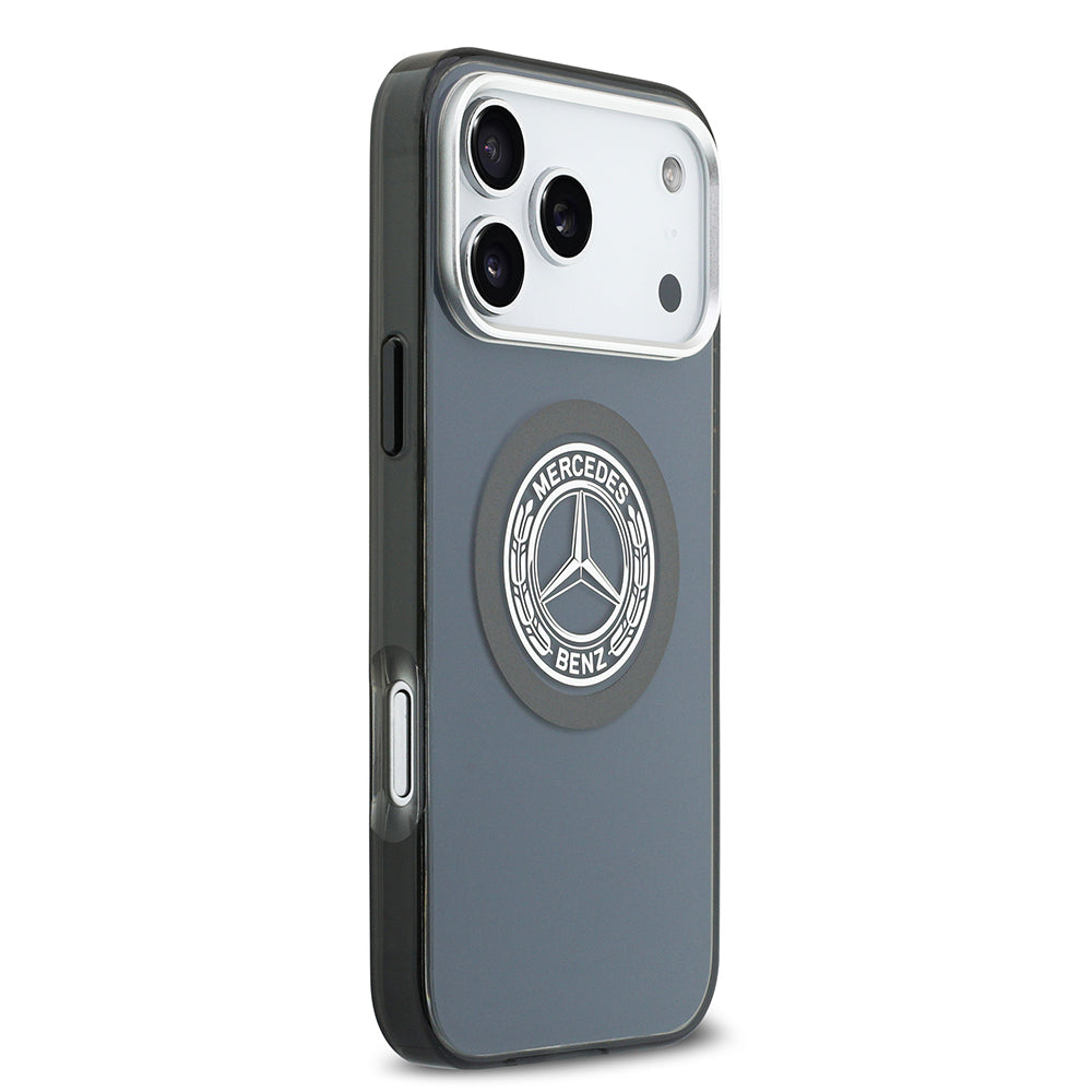 iPhone 17 Pro Max Kılıf Mercedes Benz Orjinal Lisanslı M-safe Şarj Özellikli Çift Katmanlı PC Nostaljik Yıldız Dizayn Kılıf