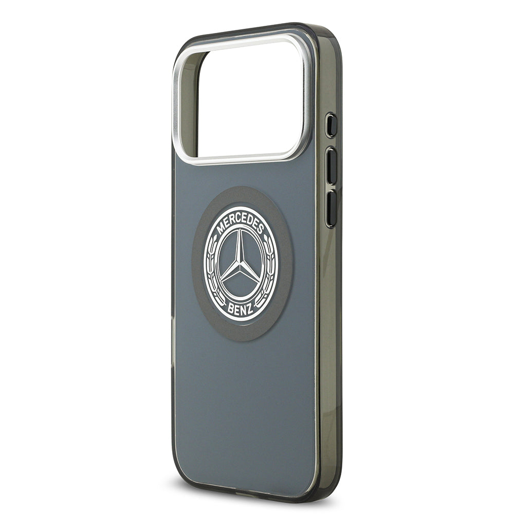 iPhone 17 Pro Max Kılıf Mercedes Benz Orjinal Lisanslı M-safe Şarj Özellikli Çift Katmanlı PC Nostaljik Yıldız Dizayn Kılıf