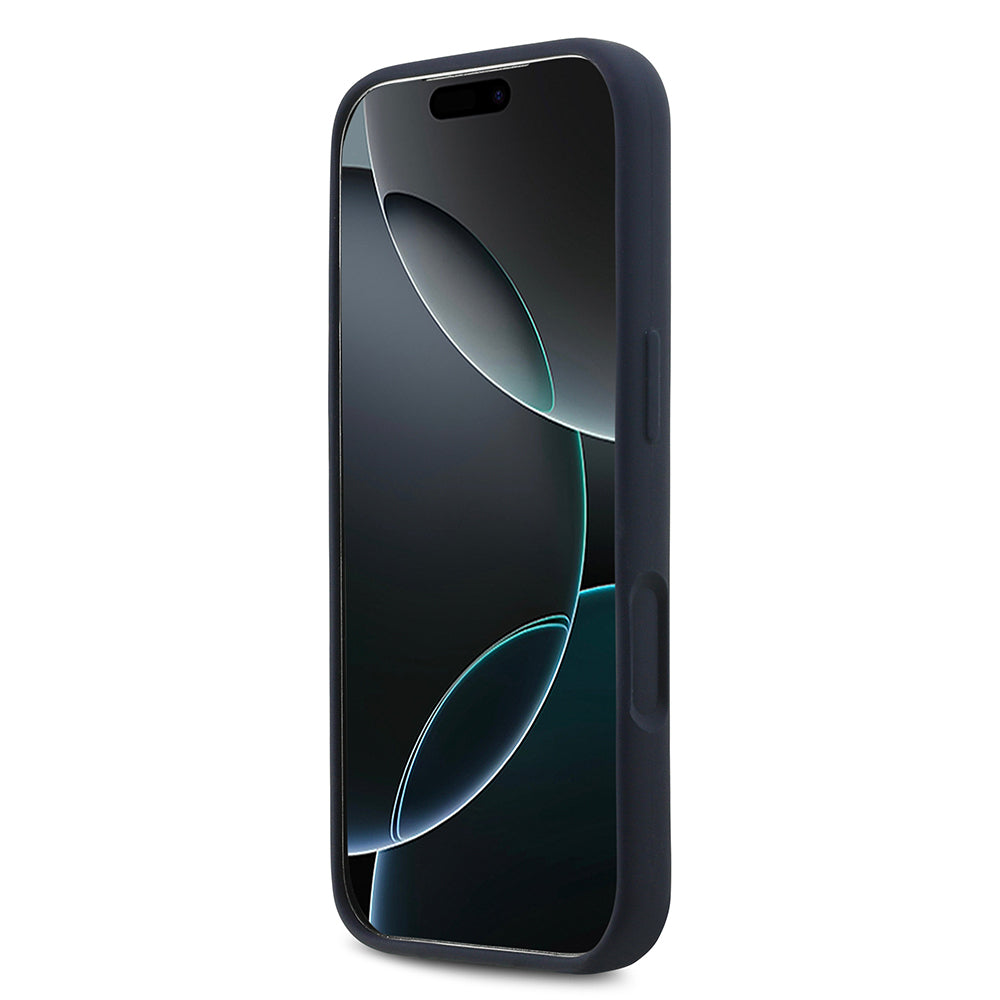 iPhone 17 Pro Max Kılıf Redbull Orjinal Lisanslı M-safe Şarj Özellikli Kırmızı Halka ve Logo Silikon Kılıf