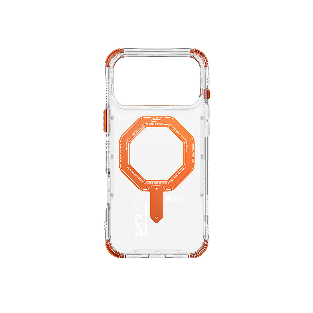 iPhone 17 Pro Max Kılıf SkinArma M-safe Şarj Özellikli Airbag Tasarımlı Magma Kılıf