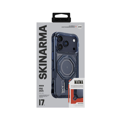 iPhone 17 Pro Max Kılıf SkinArma M-safe Şarj Özellikli Airbag Tasarımlı Magma Kılıf