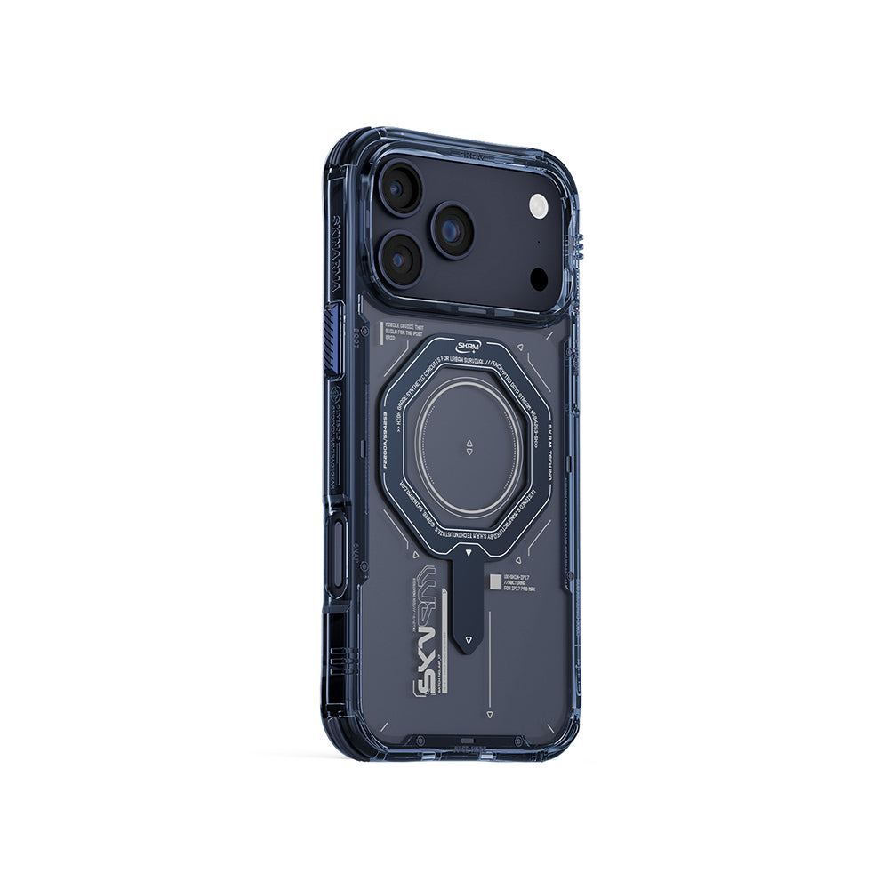 iPhone 17 Pro Max Kılıf SkinArma M-safe Şarj Özellikli Airbag Tasarımlı Magma Kılıf