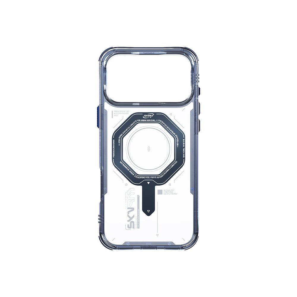 iPhone 17 Pro Max Kılıf SkinArma M-safe Şarj Özellikli Airbag Tasarımlı Magma Kılıf