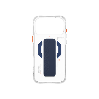 iPhone 17 Pro Max Kılıf Skinarma M-Safe Şarj Özellikli Airbag Tasarımlı Standlı Haxa Kılıf