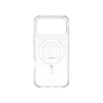 iPhone 17 Pro Max Kılıf Skinarma M-Safe Şarj Özellikli IML Baskılı Holografik MYST Kılıf