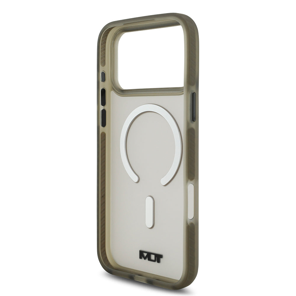 iPhone 17 Pro Max Kılıf TUMI Orjinal Lisanslı M-safe Şarj Özellikli Buzlu Transparan Kılıf