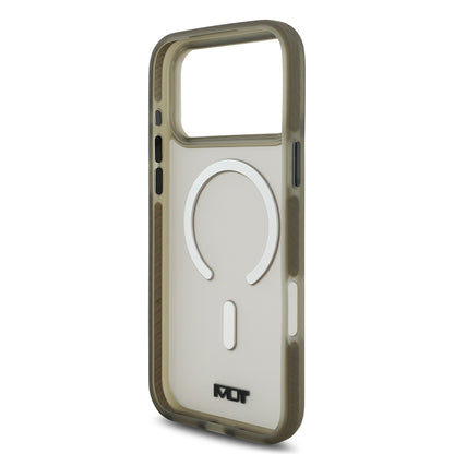 iPhone 17 Pro Max Kılıf TUMI Orjinal Lisanslı M-safe Şarj Özellikli Buzlu Transparan Kılıf