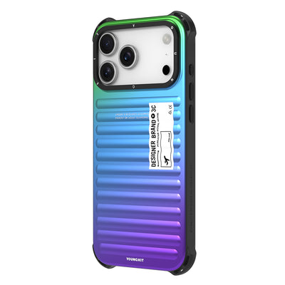 Apple iPhone 17 Pro Max Kılıf YoungKit The Secret Color Serisi Kapak Turuncu