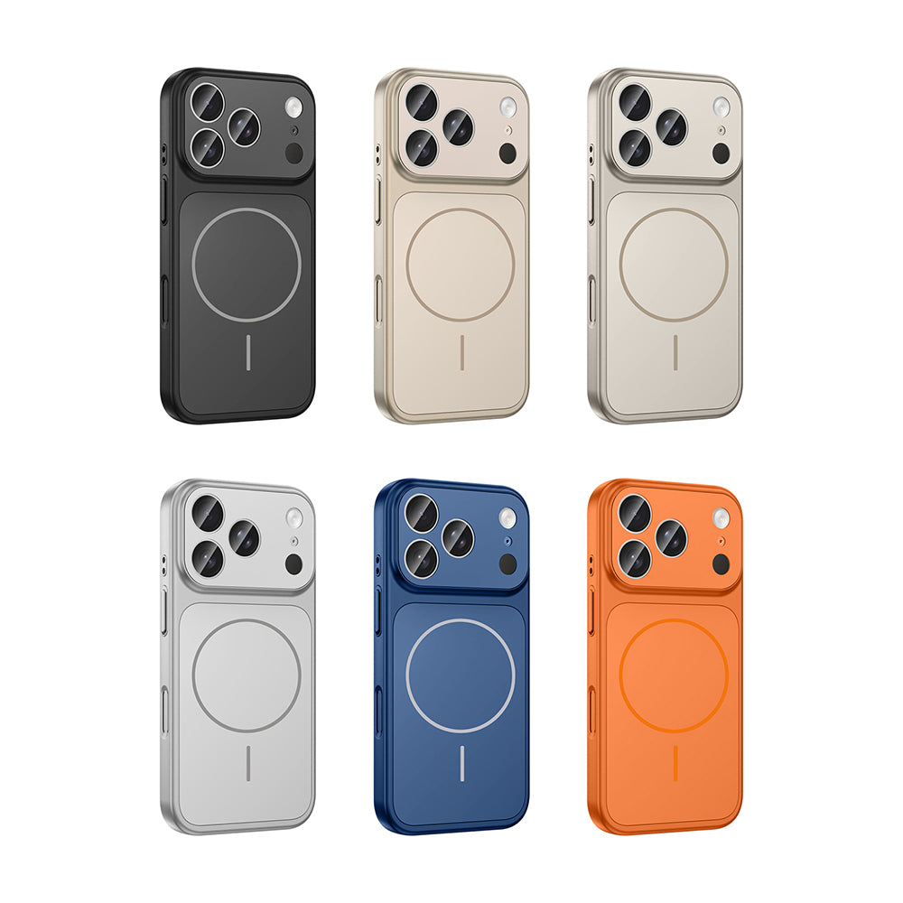 iPhone 17 Pro Max Kılıf Zore M-Safe Şarj Özellikli Kamera Korumalı Formen Kılıf