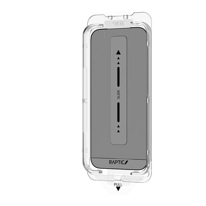 iPhone 17 Pro Max Raptic Air Glass 2.5D Privacy Hayalet Ekran Koruyucu 2 Adet + Kolay Uygulama Aparatlı