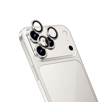 Apple iPhone 17 Pro Max Wiwu LG-003 Lens Guard Çizilmeye Karşı Dayanıklı Safir Kamera Lens Koruyucu Gri