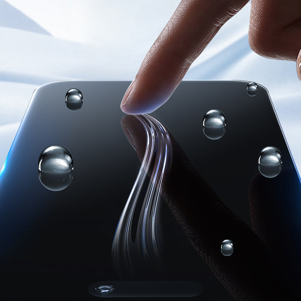 iPhone 17 Pro Raptic Air Glass 2.5D Privacy Hayalet Ekran Koruyucu 2 Adet + Kolay Uygulama Aparatlı