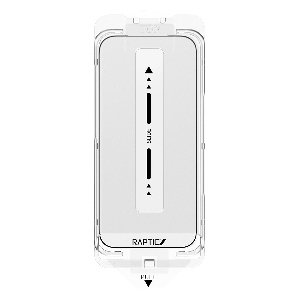 iPhone 17 Raptic Air Glass 2.5D Ekran Koruyucu 2 Adet + Kolay Uygulama Aparatlı