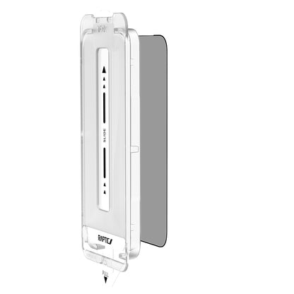 iPhone 17 Raptic Air Glass 2.5D Privacy Hayalet Ekran Koruyucu 2 Adet + Kolay Uygulama Aparatlı