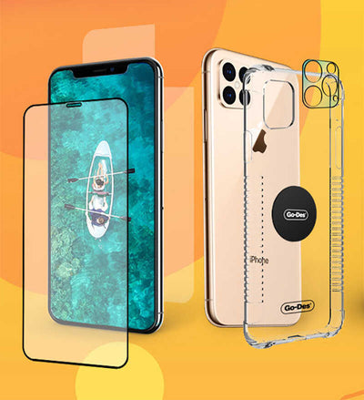 Apple iPhone 6 Go Des 5 in 1 Full Body Shield Beyaz