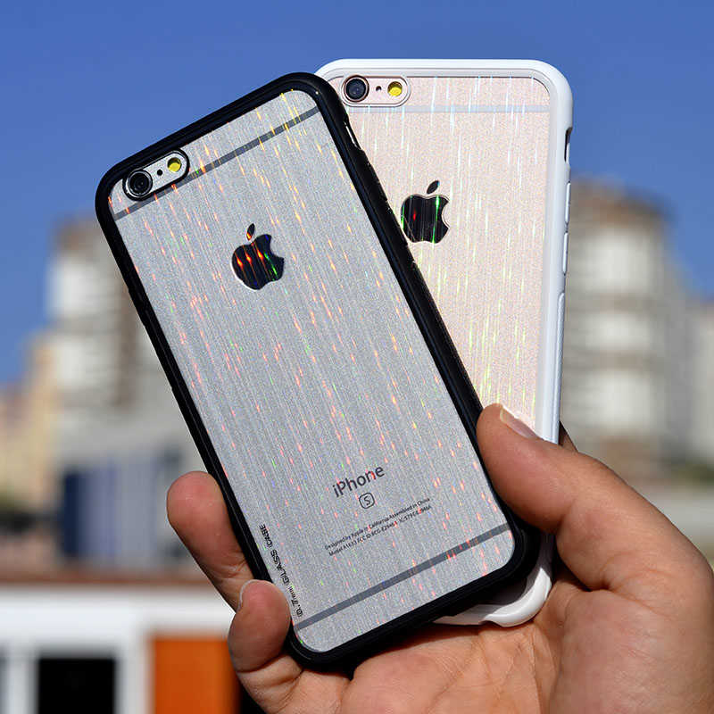 Apple iPhone 6 Kılıf Zore Çizgili Craft Arka Kapak