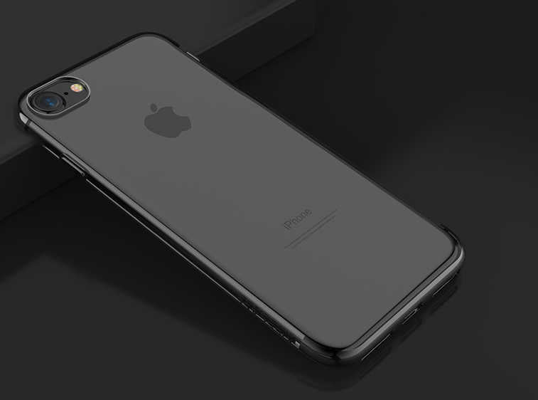 Apple iPhone 6 Kılıf Zore Dört Köşeli Lazer Silikon Kapak