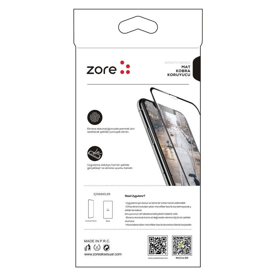 Apple iPhone 6 Zore Mat Kobra Ekran Koruyucu