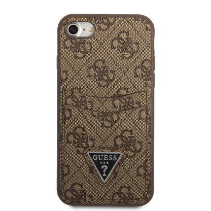 iPhone 7 Kılıf GUESS Çift Kart Bölmeli Kılıf