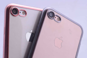 Apple iPhone 7 Kılıf Zore Lazer Kaplama Silikon