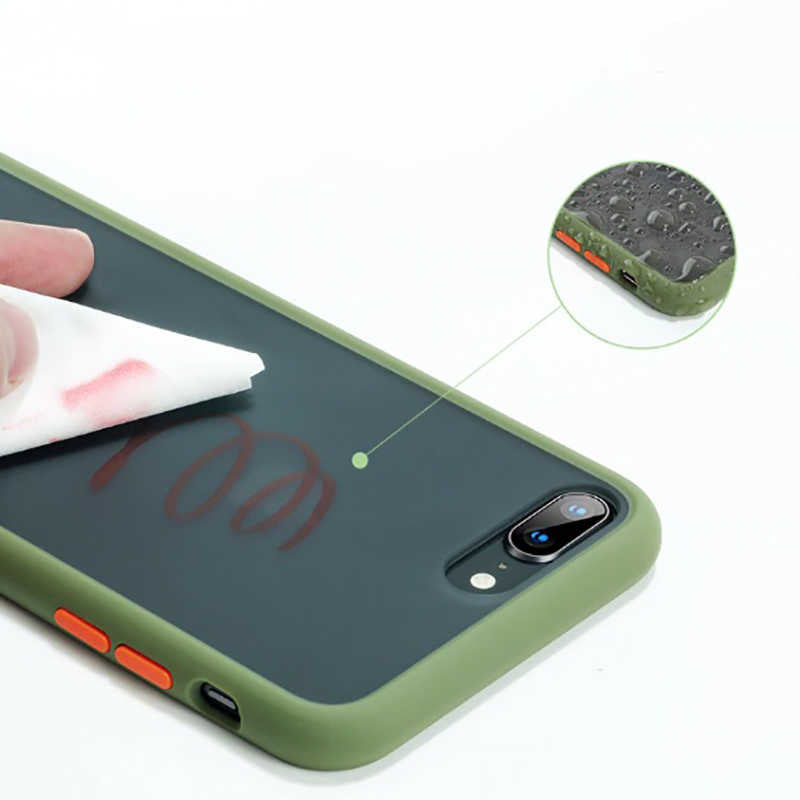 Apple iPhone 7 Plus Kılıf Benks Magic Smooth Drop Resistance Kapak Kırmızı