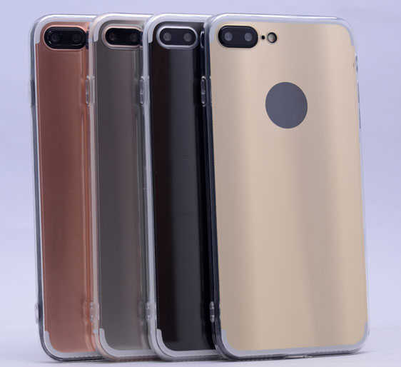 Apple iPhone 7 Plus Kılıf Zore 4D Silikon