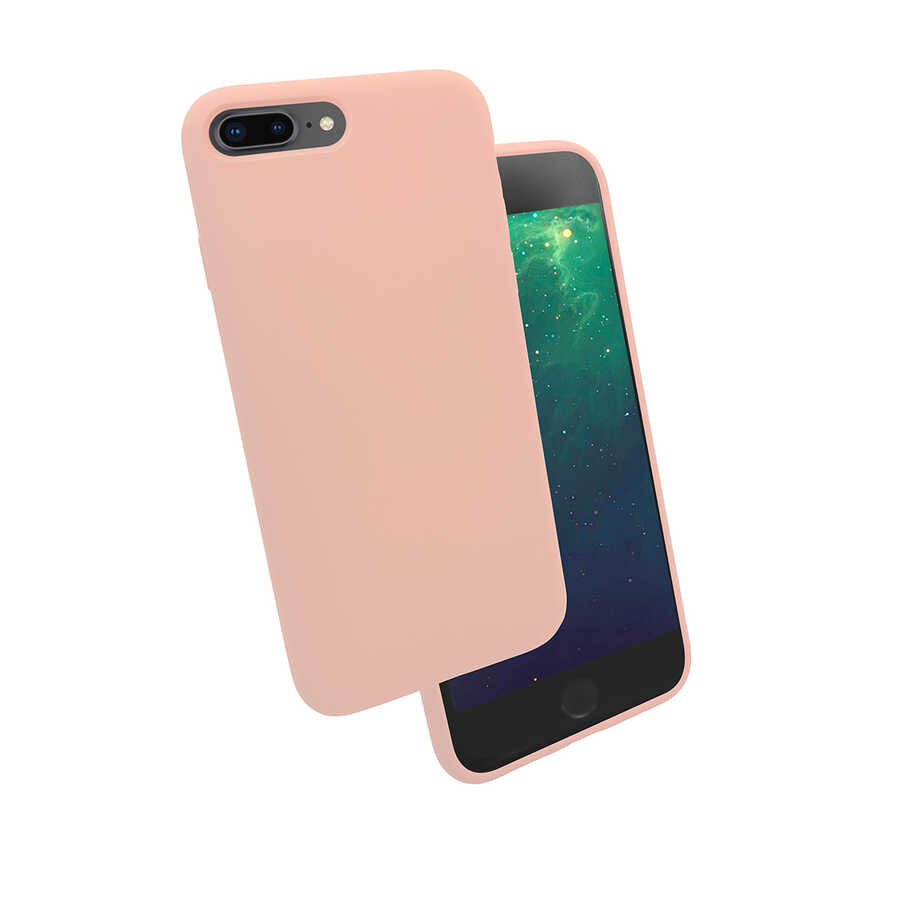 Apple iPhone 7 Plus Kılıf Zore Silk Silikon