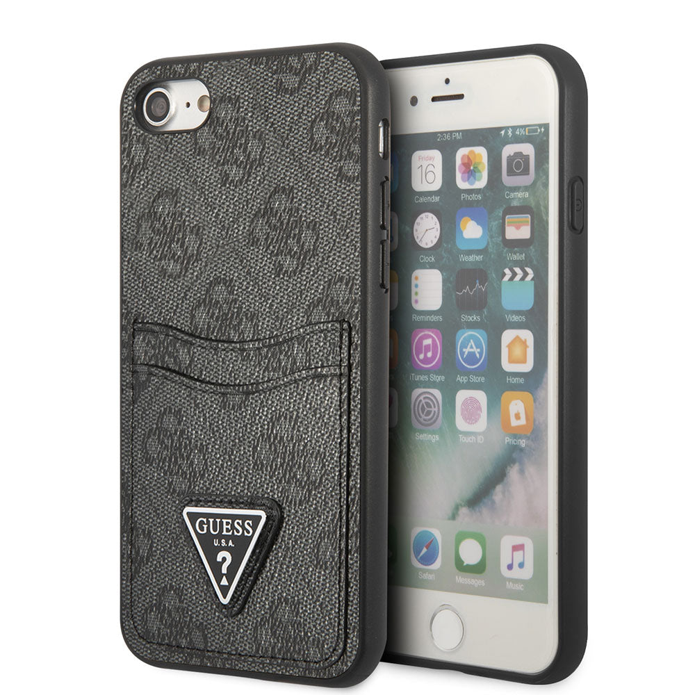 iPhone 8 Kılıf GUESS Çift Kart Bölmeli Kılıf