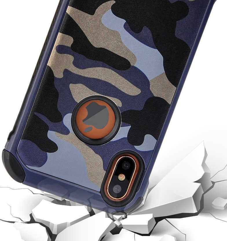 Apple iPhone X Kılıf Zore Army Silikon Kapak