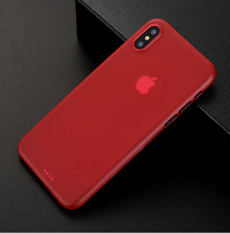 Apple iPhone X Kılıf Zore 1.Kalite PP Silikon