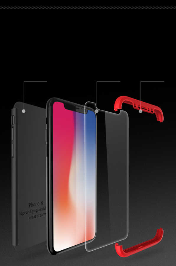 Apple iPhone X Kılıf Zore Ays Kapak