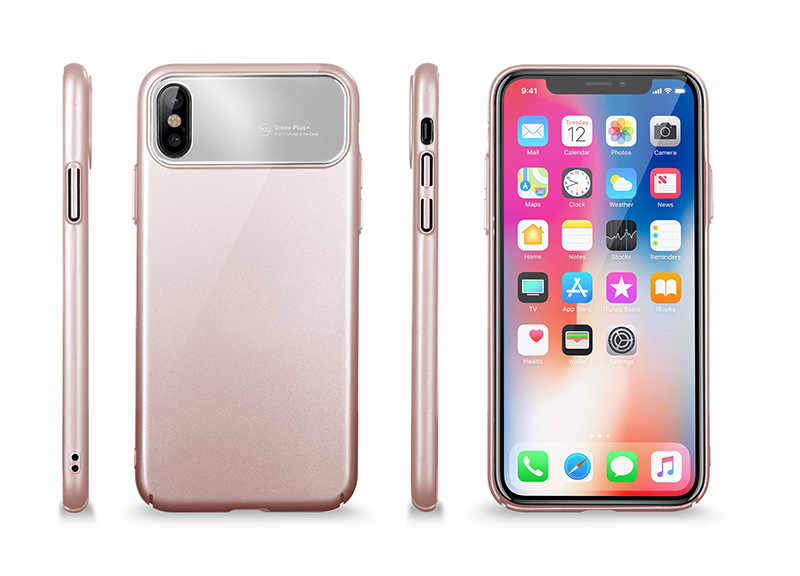 Apple iPhone X Kılıf Roar Ultra-Air Hard Kapak