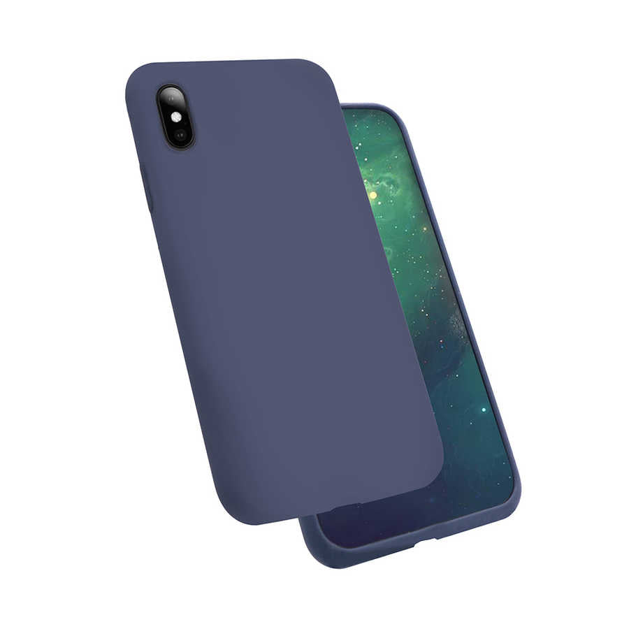 Apple iPhone X Kılıf Zore Silk Silikon