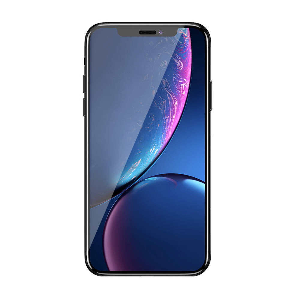 Apple iPhone XR 6.1 Hidrofobik Ve Oleofobik Özellikli Benks Air Shield Ekran Koruyucu 10&prime;lu Paket Şeffaf