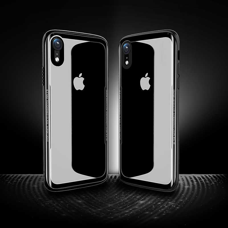 Apple iPhone XR 6.1 Kılıf Zore Eğimli Craft Cam Kapak